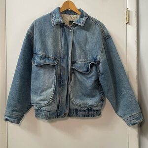 Wild fable xs heavy retro jean jacket